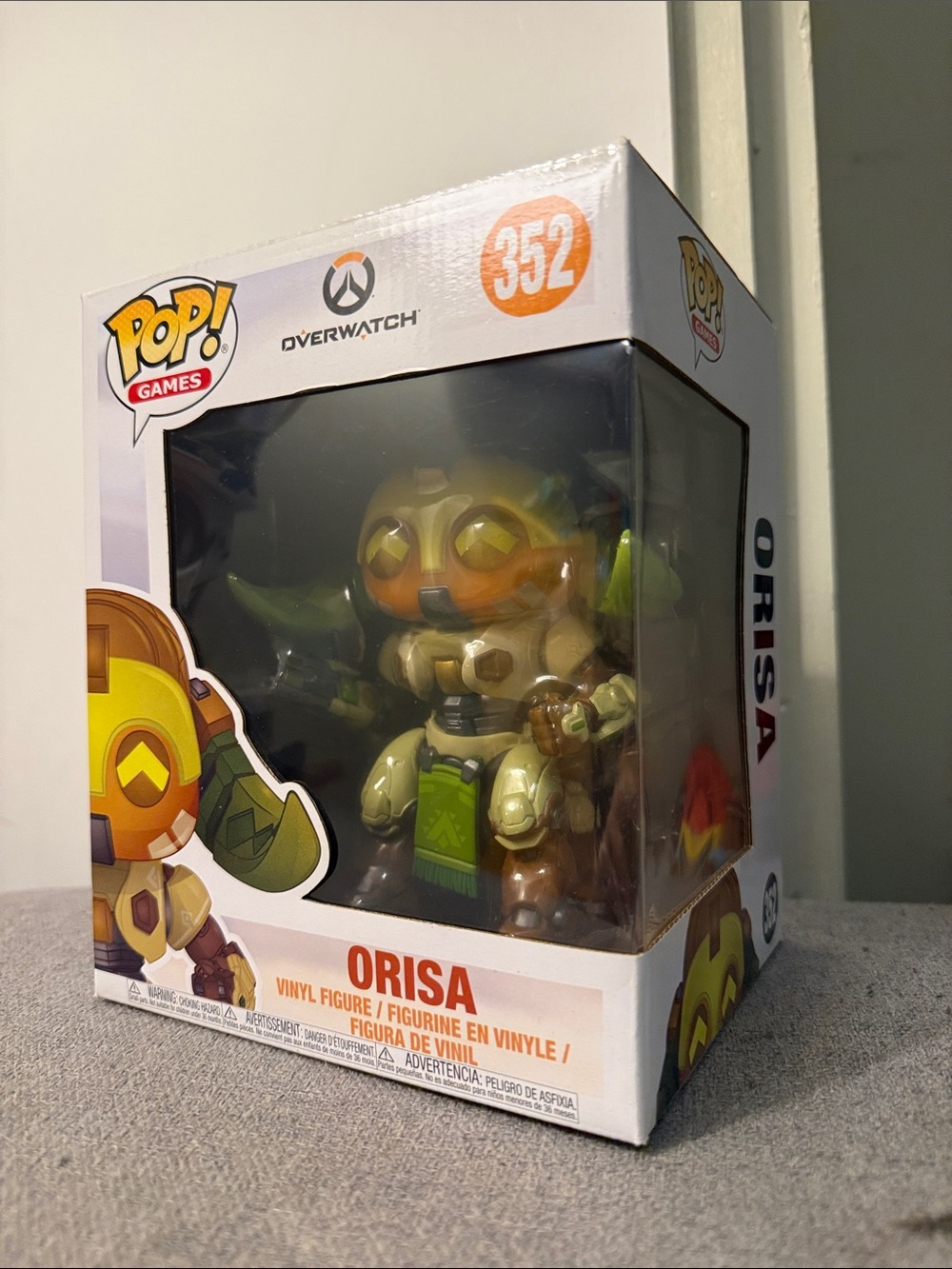 Funko Orisa Pop! Games Overwatch Green & Tan Vinyl Figure #352